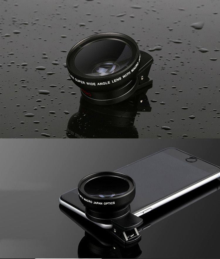 Objectif Clip 0,45x Grand Angle + Macro