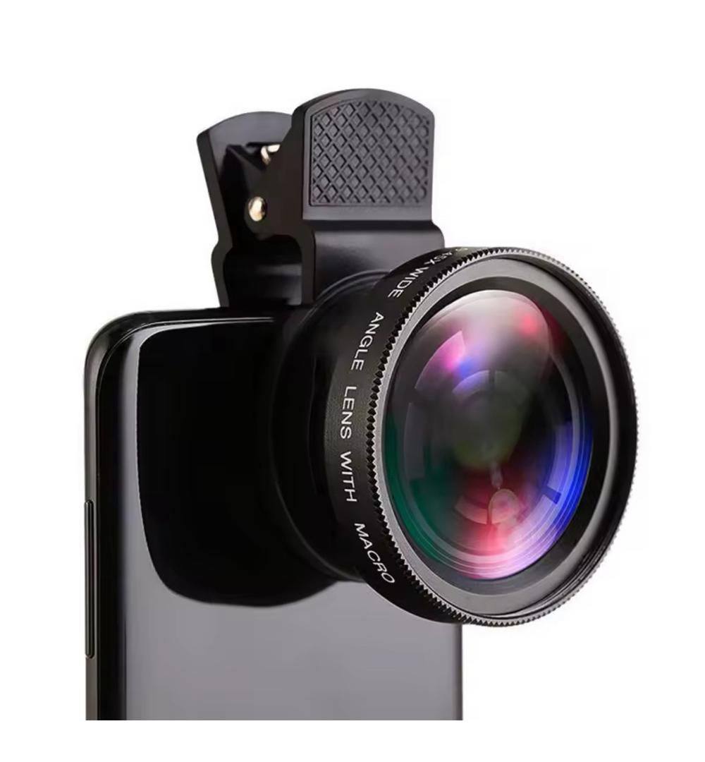 Objectif Clip 0,45x Grand Angle + Macro